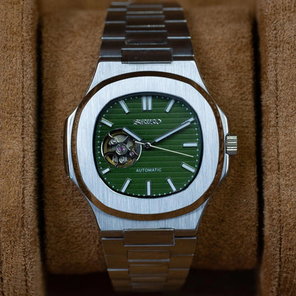 Nautiko olive green open heart